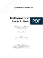 Math 10 Week 9