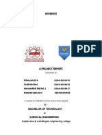 Appendix: of Bachelor of Technology in Chemical Engineering Anjalai Ammal Mahalingam Engineering College