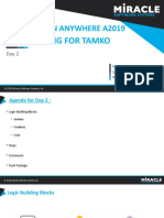 Automation Anywhere A2019: Training For Tamko