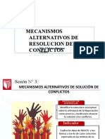 P3 Mecanismo Alternativos de Solucion de Conflictos