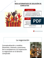 P4 La Negociacion - Mediacion - Tipos Formas