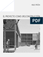 Helio Piñon - El Proyecto Como Réconstrucción
