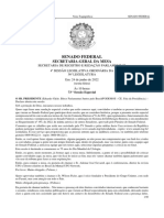 Taqugrafia Senado Brasileiro Ovnis