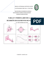 Formulario de Diseño de Elem de Maquinas