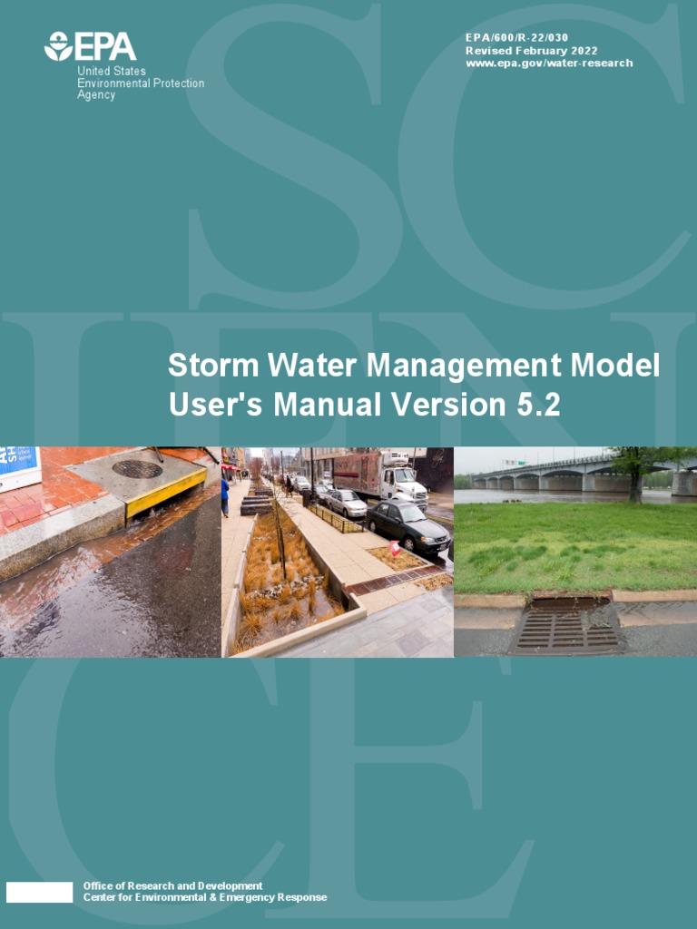 SWMM 5.2 User's Manual | PDF | Environmental Technology | Physical ...
