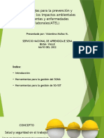 Estrategias para La Prevencion y Control D Los Impactos Ambientales, Accidentes y Enfermedades Laborales.