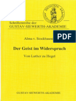 8 - Der Geist Im Widerspruch