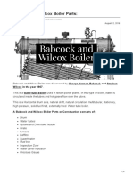 Babcock and Wilcox Boiler Parts:: Wilcox in The Year 1967