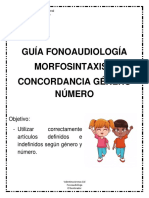 1.- Guia Concordancia Género y Número Tatiana