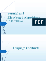 Parallel and Distributed Algorithms: (PEC-IT 602 A)