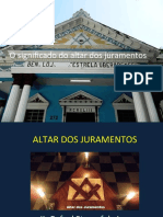 O Significado Do Altar Dos Juramentos