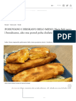 Pohovana Piletina Recept - Recepti - Glavno Jelo - Ručak