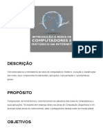 AULA 01 - INTRODUÇÃO A REDES DE COMPUTADORES E HISTÓRICO DA INTERNET