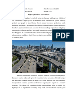 Highway Problems and Solutions Report