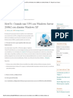 HowTo - Creando Una VPN Con Windows Server 2008r2 Con Clientes Windows XP - Blog de Oscar Huanca