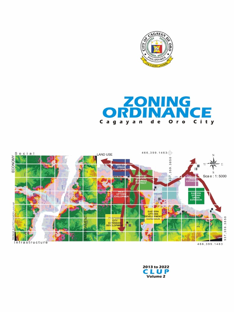 CdeO CLUP Vol 2 Zoning Ordinance PDF Zoning Sustainability