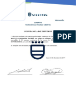 CONSTANCIA CIBERTEC