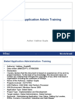 Siebel Application Admin Training: Author: Vaibhav Gupta