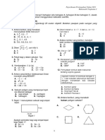 Peperiksaan Pertengahan Tahun 2021 Matematik Tingkatan 2: Bukan Poligon Sekata?