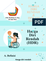 Harga Diri Rendah & Isolasi Sosial