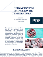 Conservación de Frutas