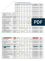 10ª OLIMPIADA CIENTÍFICA 2021