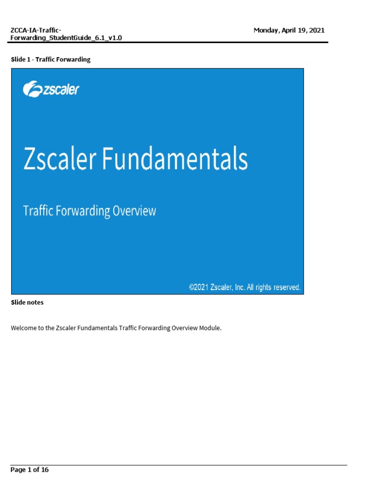 GRE Tunnel Setup for Zscaler Traffic | PDF | Proxy Server | Ip Address