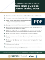 DERECHOS DE LOS TRABAJADORES Democracia Sindical