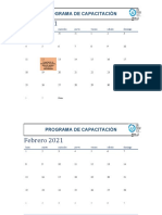 Programa de Capacitacion en Materia de Seguridad Higiene y Protección Civil