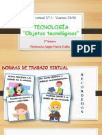 Tecnología - Clase Virtual #1 - 3º Básico (Objetos Tecnológicos)