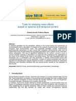 Tools - For - Studying - Spectral - Temporal - Effects - of - Noise - 2010 INTERNOISE - 511