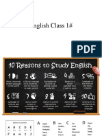 English Class 1#