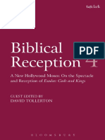 (Biblical Reception 4) David Tollerton - A New Hollywood Moses - On The Spectacle and Reception of Exodus - Gods and Kings-Sheffield Phoenix Press (2012 - 9999)