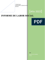 Informe de Labor Social