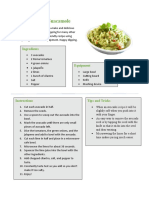 How To Make Guacamole - Portfolio - Final