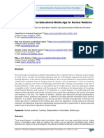 Development of An Educational Mobile App For Nuclear Medicine