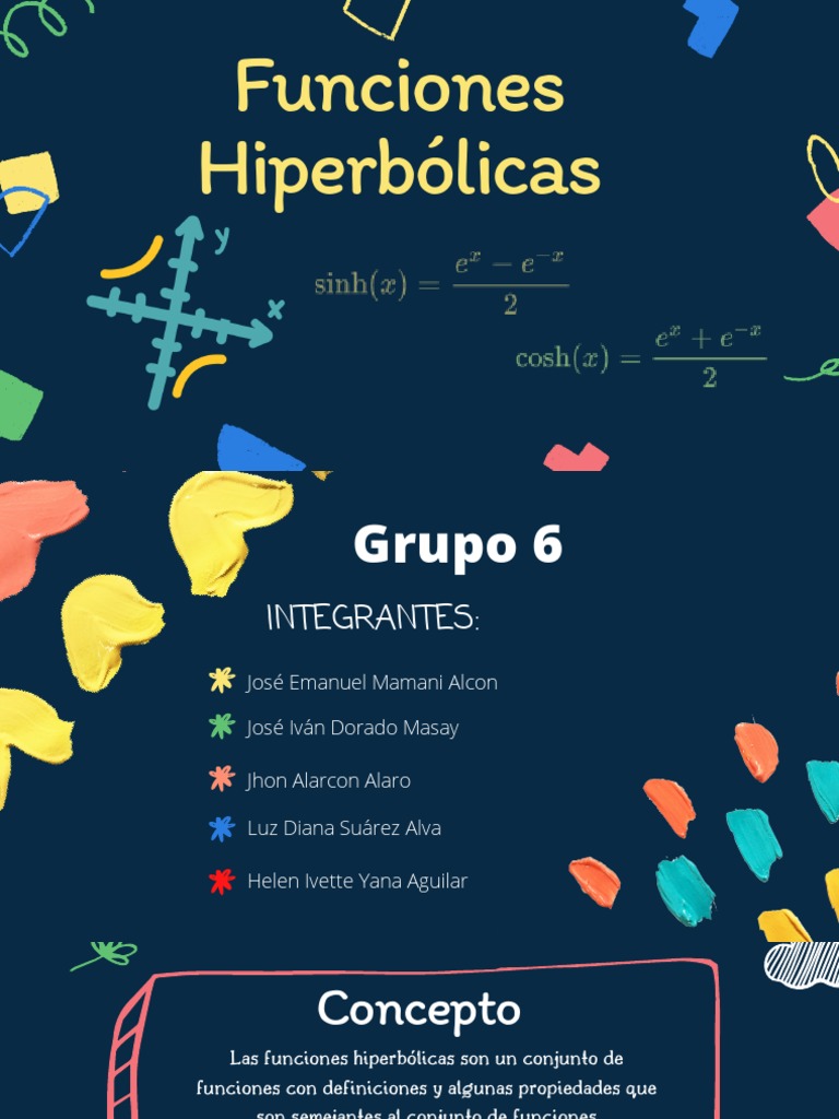 Funciones Hiperbolicas | PDF | Cálculo | Geometría