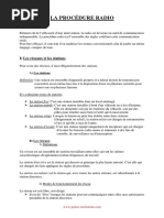 Procédures de Transmission Radio Pompier | PDF | Radio | Ingénierie des ...