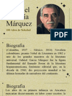 Gabriel García Márquez y su obra maestra Cien Años de Soledad