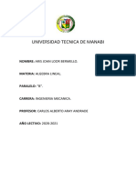 Algebra Lineal Tarea 1