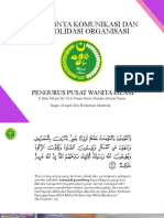 Pentingnya Komunikasi Dan Konsolidasi Organisasi