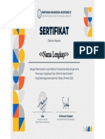 Sertifikat Webinar