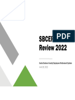 Santa Barbara County Employees Retirement System Annual Review 2022 