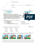 EVALUACIÓN DE PDL 3er Grado