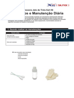 Manual de Limpeza Diaria Xuli X6