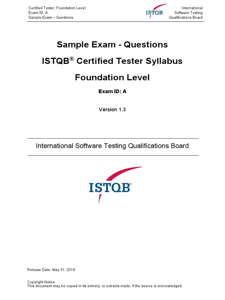 Cftl Istqb Testeur – CTFL – QJLZ
