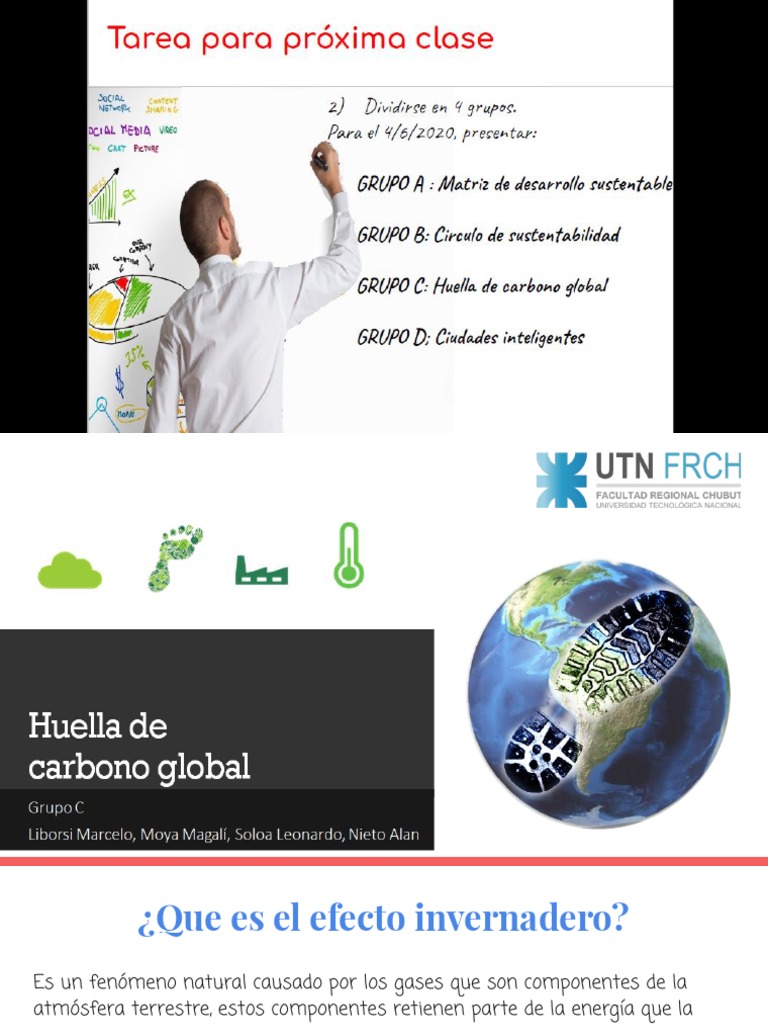 Efecto Invernadero y Huella de Carbono | PDF | Gases de efecto ...