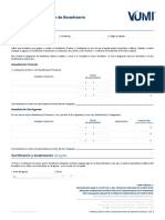 VUMI Formulario para Designacion de Beneficiario