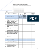 Instrumen Verivikasi Modul Ajar 2022