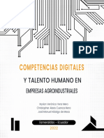 Competencias Digitales y Talento Humano en Las Empresas Agroindustriales